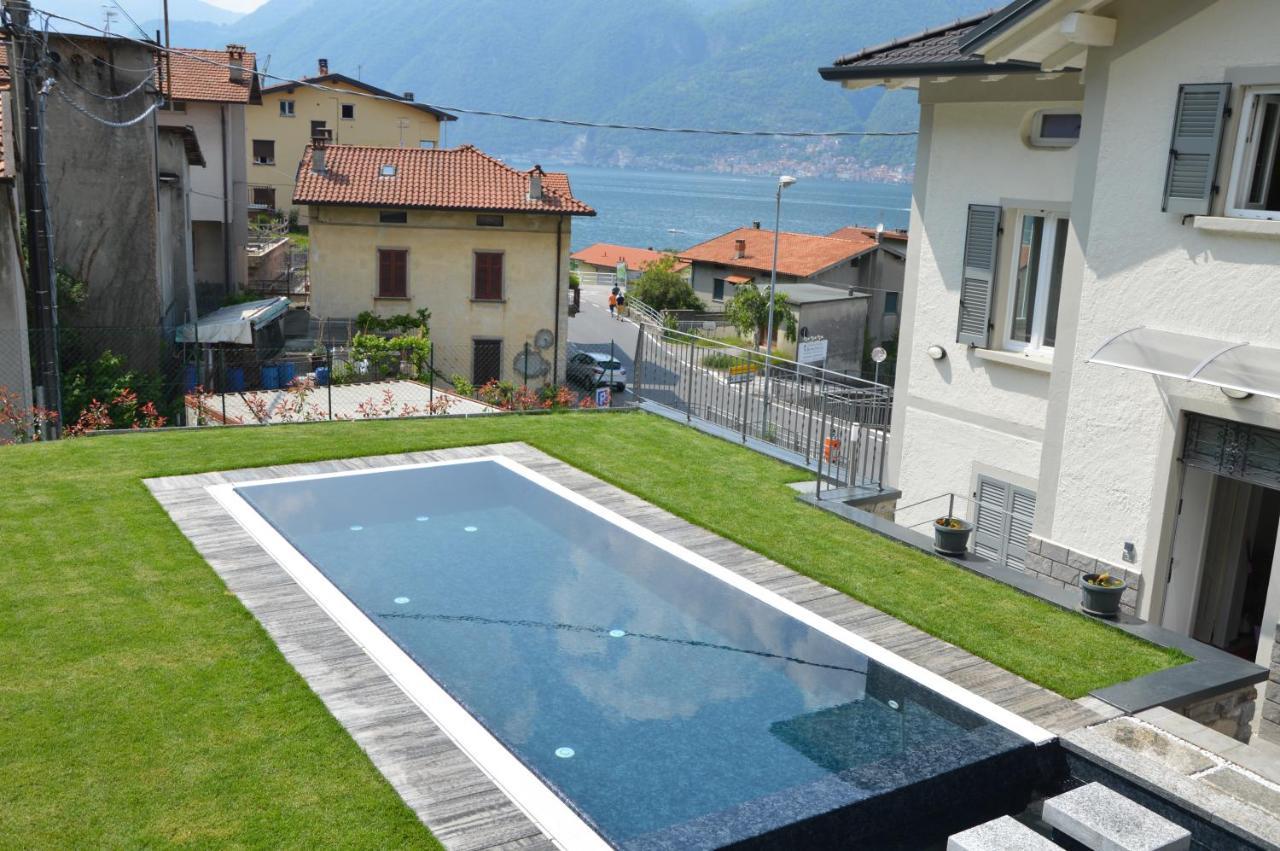 Lescen White Residence - Swimming Pool Lezzeno Bagian luar foto