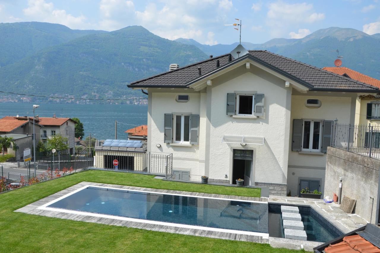 Lescen White Residence - Swimming Pool Lezzeno Bagian luar foto
